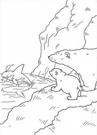 Cartoon: Print Or Download Lars The Little Polar Bear Free 