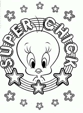 Tweety Bird Coloring Pages | Coloring Pages