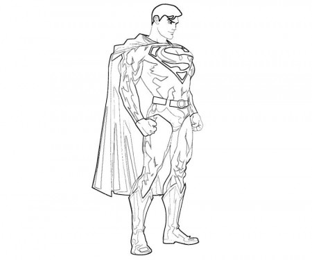 Superman Coloring Pages 413 | HelloColoring.com | Coloring Pages