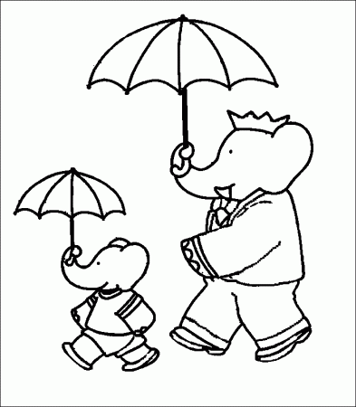 Babar - 999 Coloring Pages