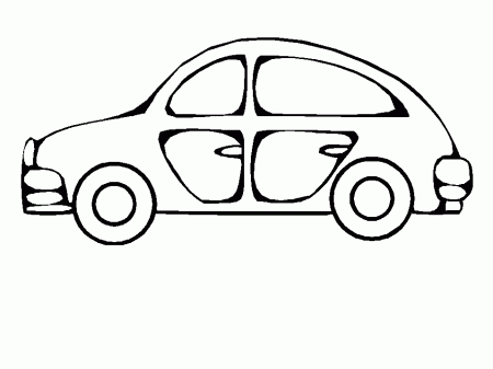Small Car Transportation Coloring Pages | coloring pages