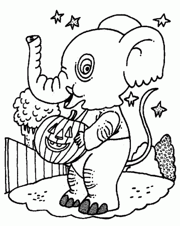 Happy Halloween Safety Halloween Coloring Pages For Kids