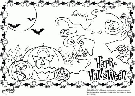 Pumpkins Coloring Pages - Free Coloring Pages For KidsFree 