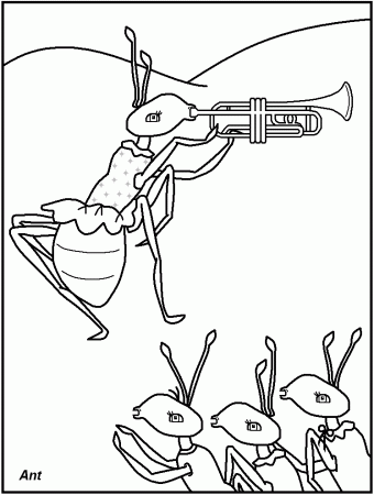 child the insect Colouring Pages (page 2)