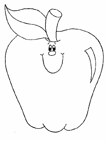 Fruit and vegetables Coloring Pages