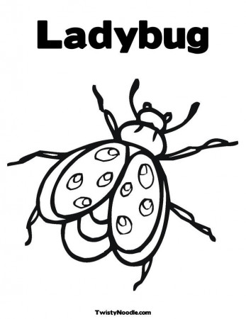Ladybugs Coloring Page Car Pictures