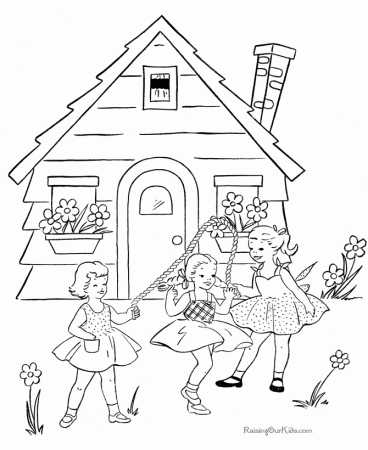 flowers to color for kids group picture image