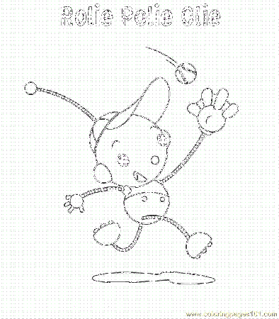 Rolie Polie Olie Coloring Pages - Free Printable Coloring Pages 