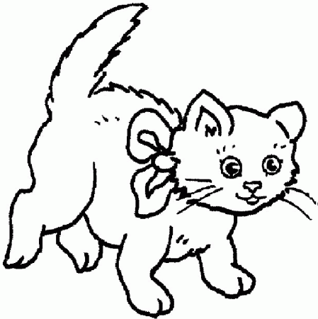 Cats and Kitten Coloring Pages 68 | Free Printable Coloring Pages 