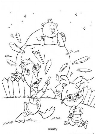 Chicken Little coloring pages - Chicken Little 34