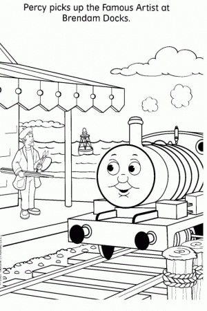 Coloring Pages Of Thomas The Train | download free printable 
