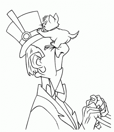 Aristocats Coloring Pages Printable