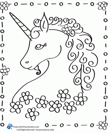 Printable Unicorn Coloring PagesJlongok Printable | Jlongok Printable
