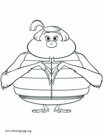 Chance of Meatballs - Barb coloring page