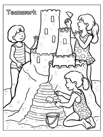 Printable Summer Coloring Pages