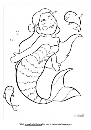 Siren Coloring Pages | Free Fairytales & Stories Coloring Pages | Kidadl