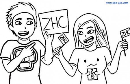 ZHC Coloring pages - Free Coloring pages | WONDER DAY — Coloring pages for  children and adults
