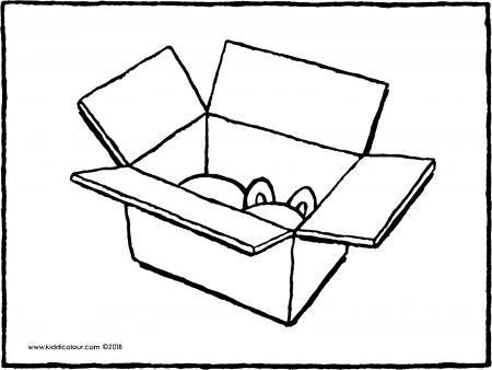 cardboard box - kiddicolour