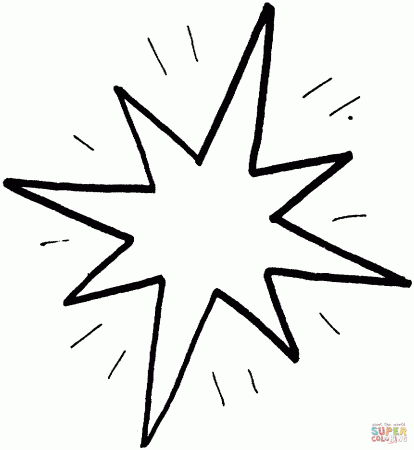 Star coloring pages | Free Printable Pictures