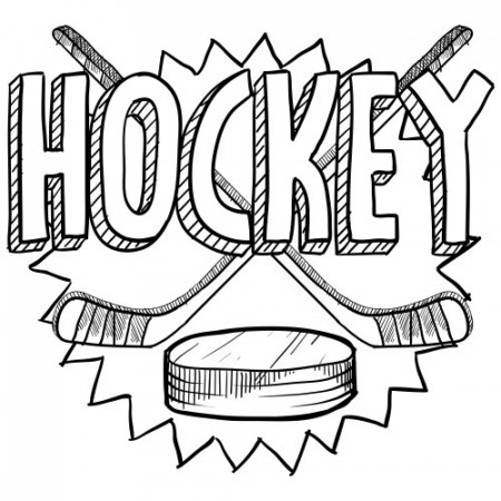 Hockey coloring pages | NHL logo ...