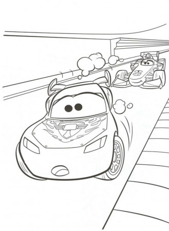 Cars and Cars 2 - Coloring Pages - Coloring Pages | Wallpapers ...