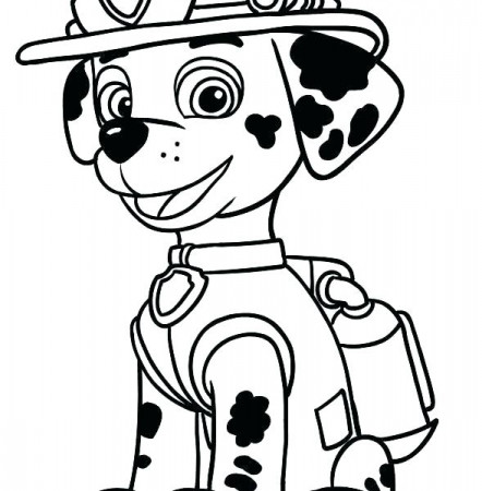 paw patrol marshall coloring page – africaecommerce.co