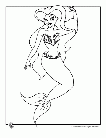 Mermaids Coloring Pages. mermaids coloring pages 1000 ideas about ...