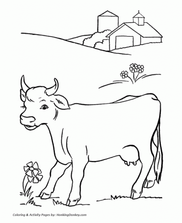 Fun and Educational Dairy Coloring Pages