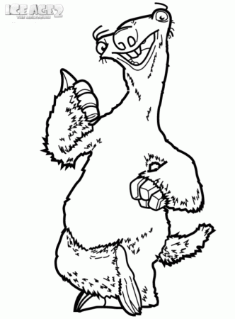 Kids-n-fun.com | 7 coloring pages of Ice Age
