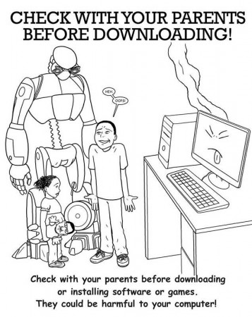 Coloring Page Internet - Coloring Pages For All Ages