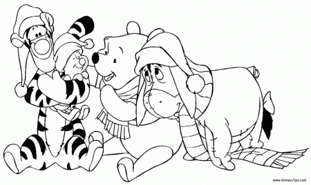 Disney Christmas Coloring Pages Free Coloring Pages For Kids ...