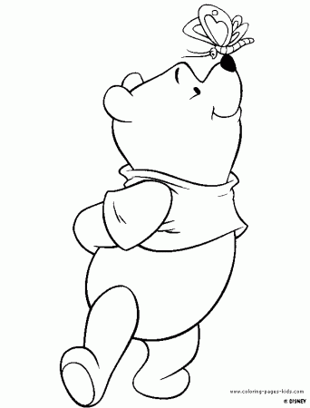 Winnie the Pooh coloring pages - Coloring pages for kids - disney ...