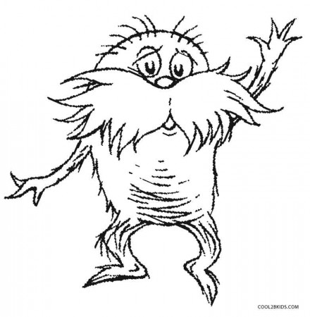 Printable Lorax Coloring Pages For Kids | Cool2bKids