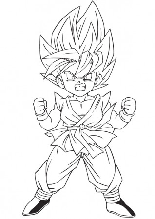 Dragon Ball Coloring Pages - Free Printable Coloring Pages for Kids
