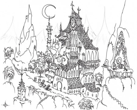 Halloween Adult Coloring Pages Â» Coloring Pages Kids