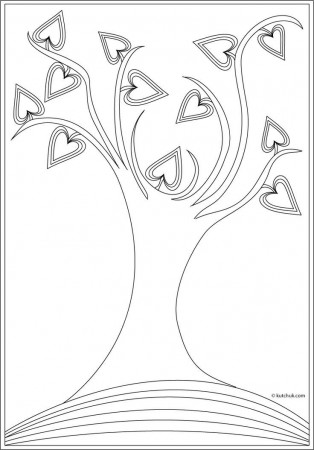 Oriental coloring, tree of life created for the month of ramadan ...