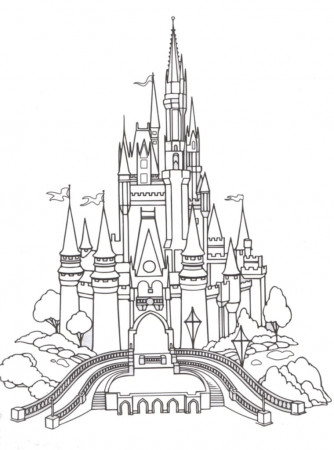 Castle Coloring pages - 100 Printable coloring pages