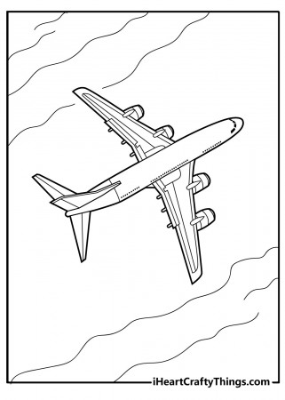 Printable Airplane Coloring Pages (Updated 2023)