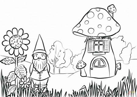 Fairy Garden Coloring Pages at GetDrawings | Free download