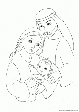 6 Pics of Jesus Mary And Joseph Donkey Coloring Page - Jesus Mary ...