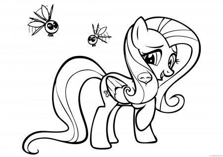 printable my little pony coloring pages fluttershy Coloring4free ...