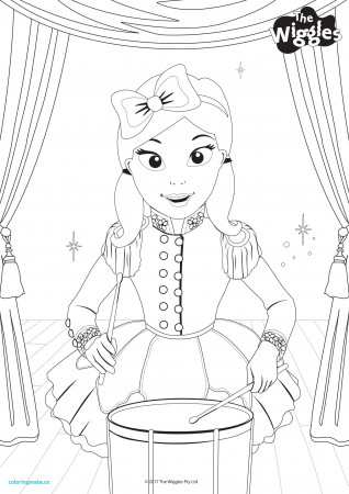The Wiggles Coloring Pages Lovely Activity Color Emma Performer Ready  Steady Wiggle Sprout Of Coloriafes Disney | Emma wiggle, Wiggles party, Coloring  pages