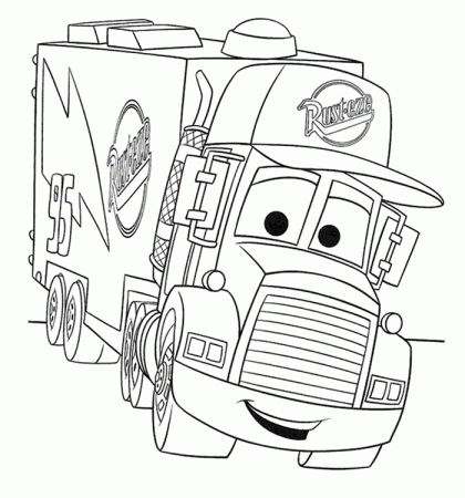 Free Free Coloring Pages Of Trucks, Download Free Clip Art, Free Clip Art  on Clipart Library