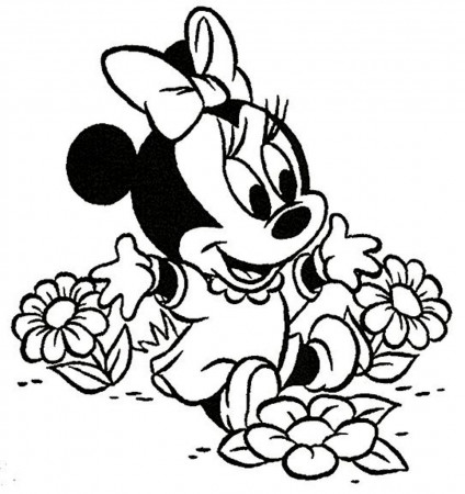 free printable minnie mouse coloring pages via disney characters ...