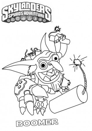 skylanders coloring pages to print - High Quality Coloring Pages