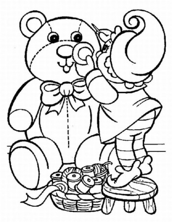 Free Printable Advanced Christmas Coloring Pages - Coloring Page
