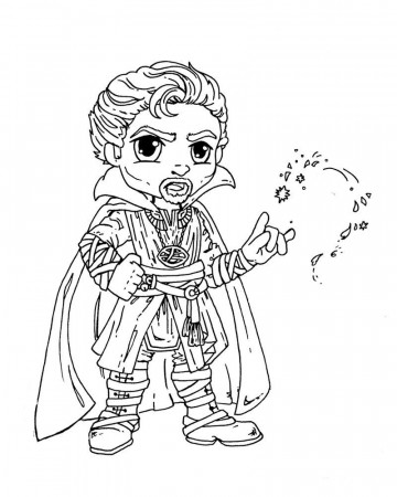 Doctor strange Coloring Pages - Free Printable Coloring ...