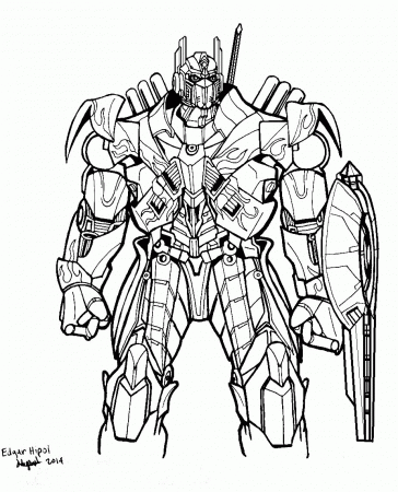 Transformers Age Of Extinction Coloring Pages