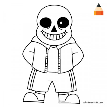 Sans And Papyrus Coloring Pages at GetDrawings.com | Free ...