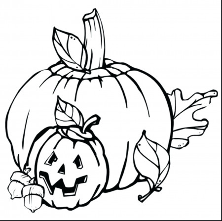 Coloring Pages : Best Coloring Popular Fall Pumpkin For Kids ...